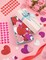 Mother’s Day Card Making Heart Foam Stickers & Gems Set – 272PCS Self-Adhesive DIY Craft Hearts for Greeting Cards, Scrapbooking, Classroom & Party Decorations